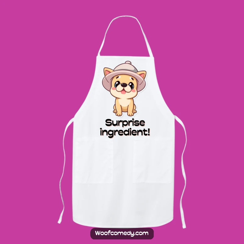 Funny Dog Hat Apron - Protect Your Clothes with Hilarious Style