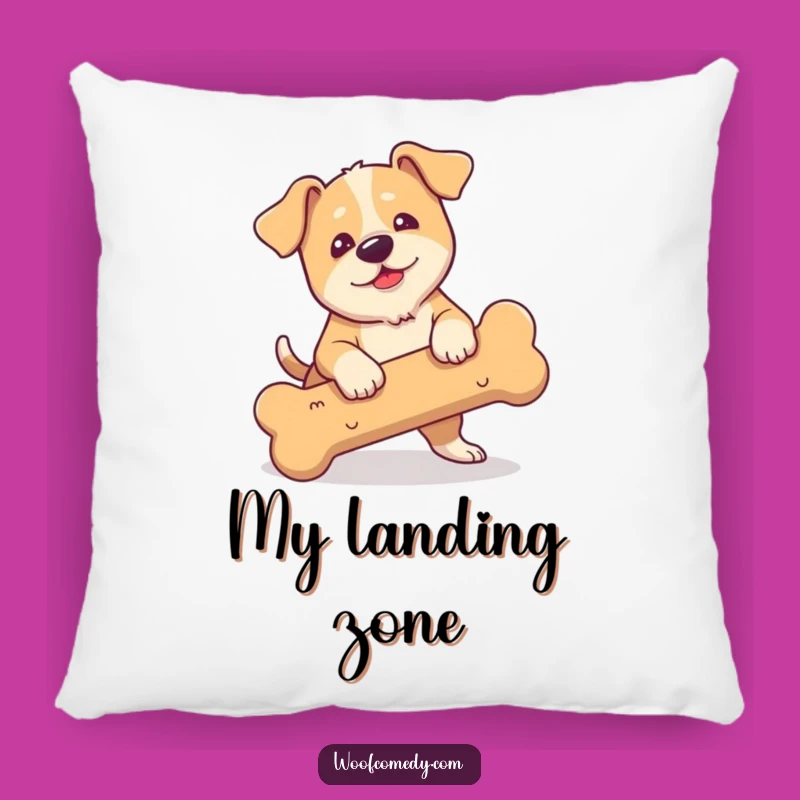 Funny Clumsy Dog Pillow: Cuddle Up with This Hilarious Accident-Prone Pup!