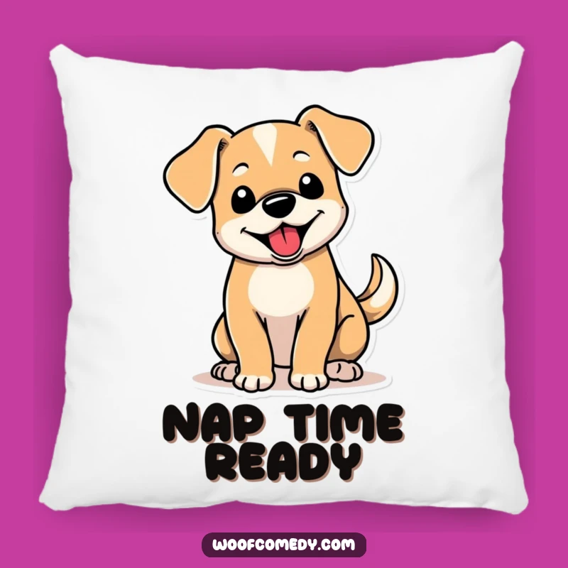 Funny Floppy Ear Dog Pillow: Cozy Wagging Tail Pup Cushion for Snuggles