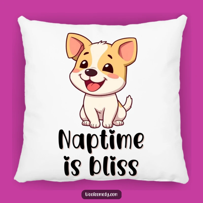 Funny Dog Wagging Tail Pillow: Cozy Cushion of Canine Cheerfulness