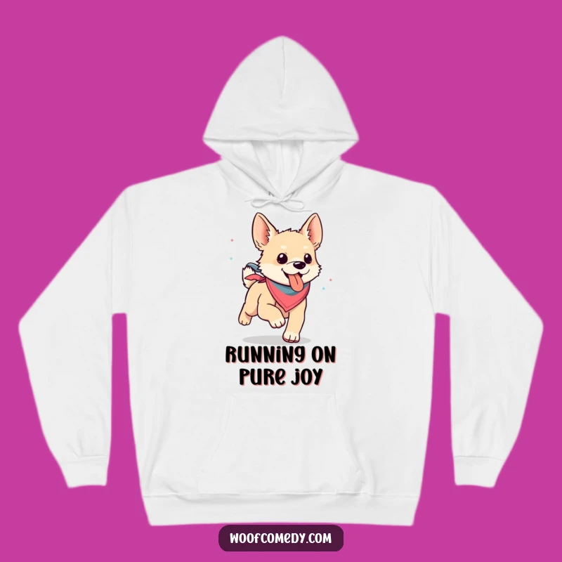 Funny Kawaii Dog Bandana Hoodie: Cozy Comfort Meets Energetic Doggy Charm