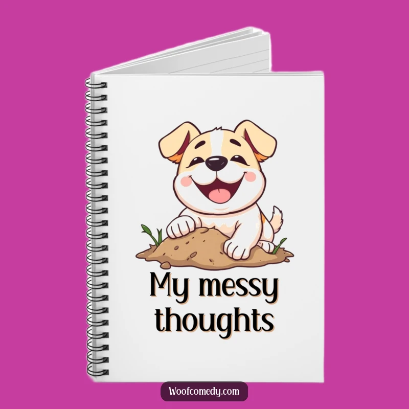 Funny Dog Digging Notebook - Hilarious Journal for Dirt-Loving Ideas!