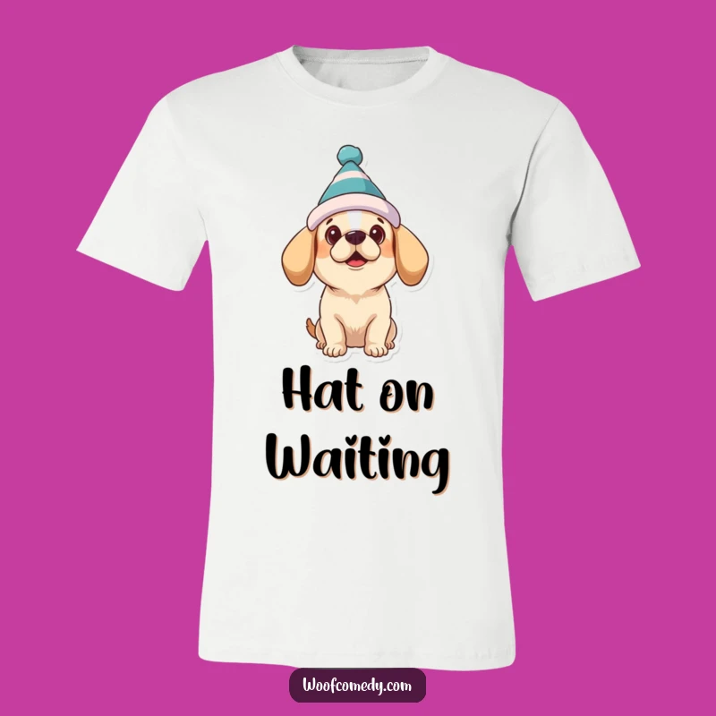 Funny Dog Hat T-Shirt: Wearable Silliness, Hilarious Pup Art, Great Gift